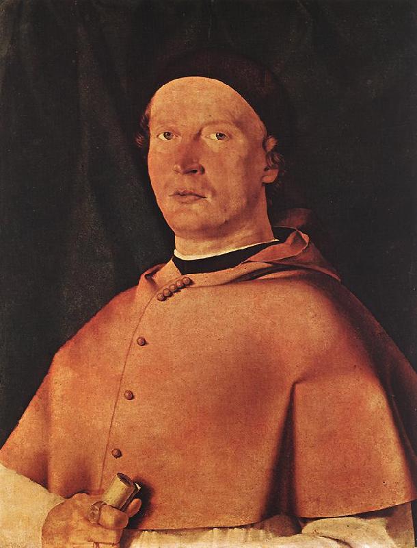 LOTTO, Lorenzo Bishop Bernardo de' Rossi oil painting picture